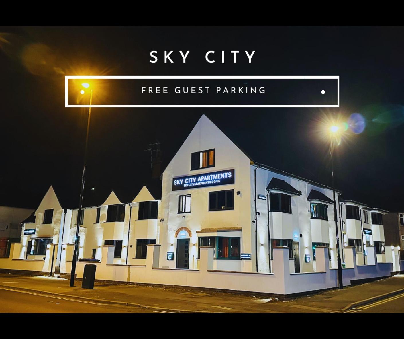 Sky City Apartments Coventry Luaran gambar